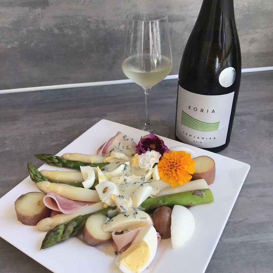 Asperges — lente op zijn lekkerst met Temjanika