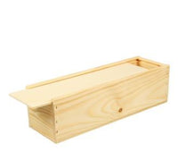 Houten wijnkist voor 1 fles